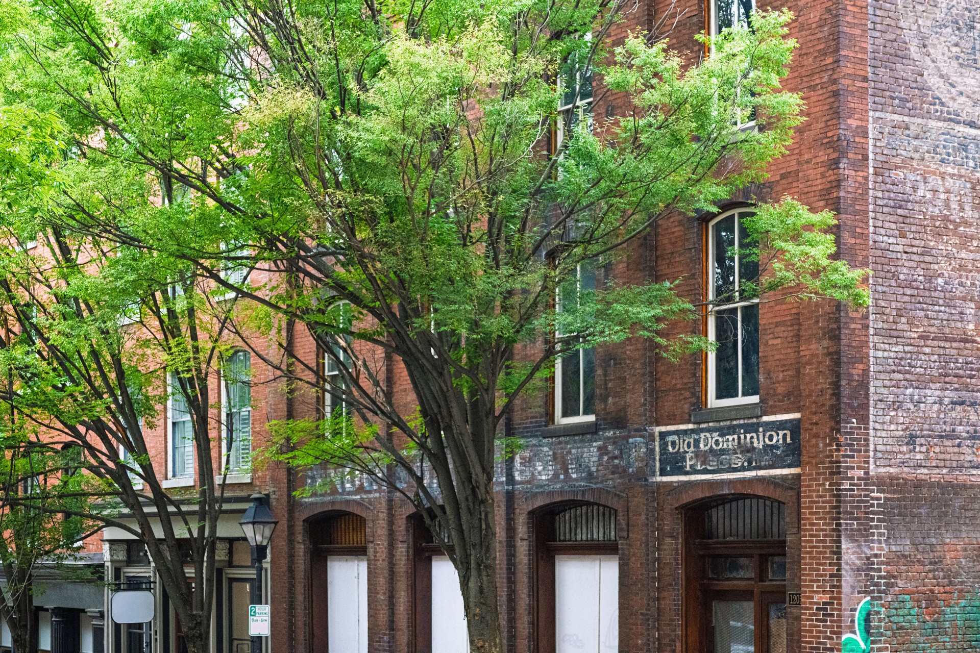 Richmond, Virginia - Historic Downtown Street